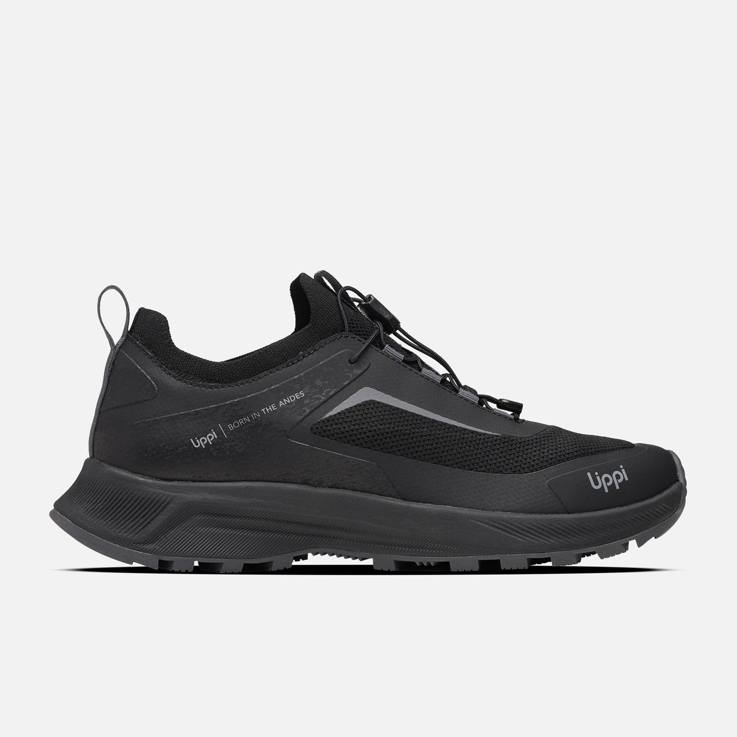 Zapatilla Mujer Light Knit Negro Lippi