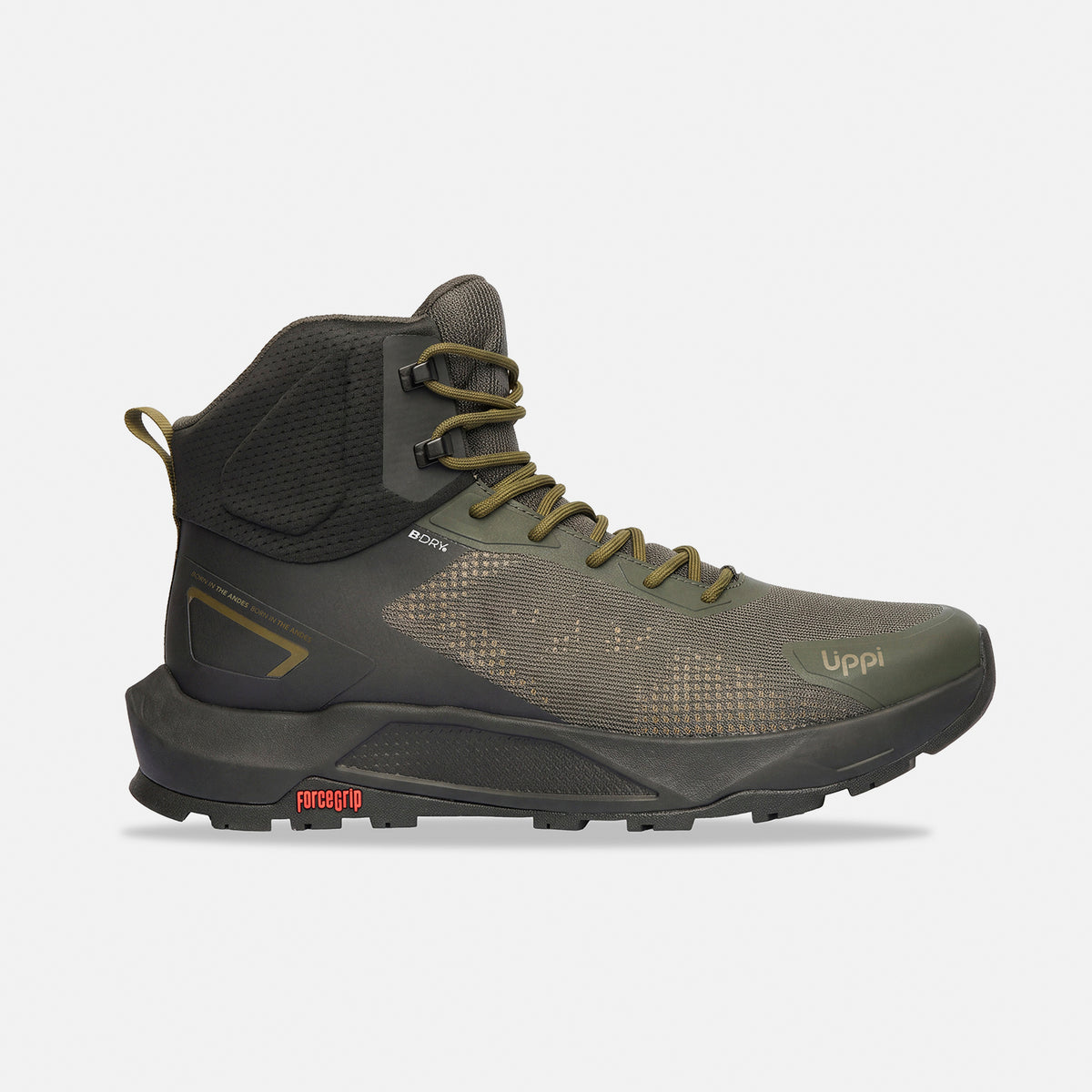 Zapatilla Hombre Iron Stone Mid II Verde Militar Lippi