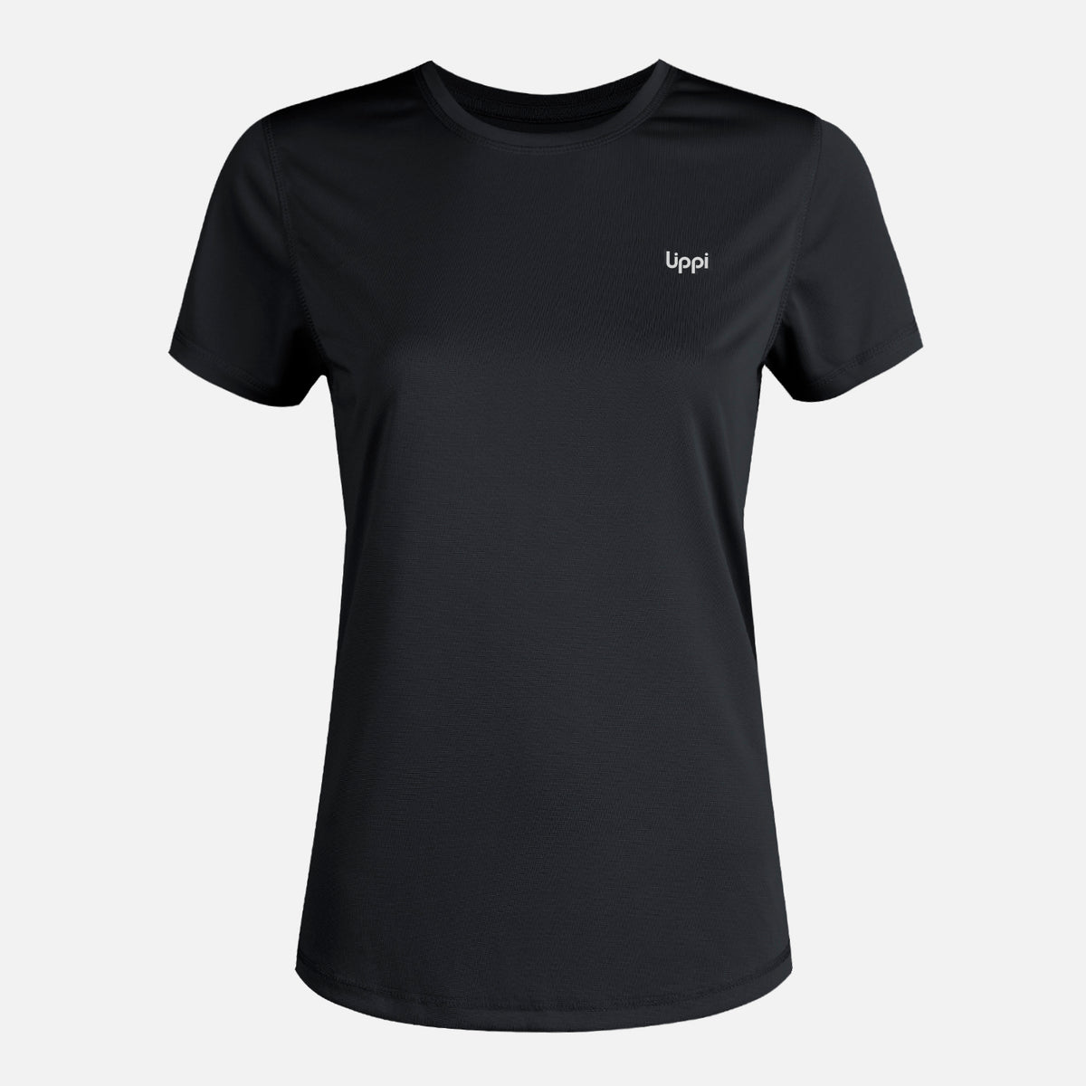 Polera Mujer Core Q-Dry T-Shirt Negro Lippi