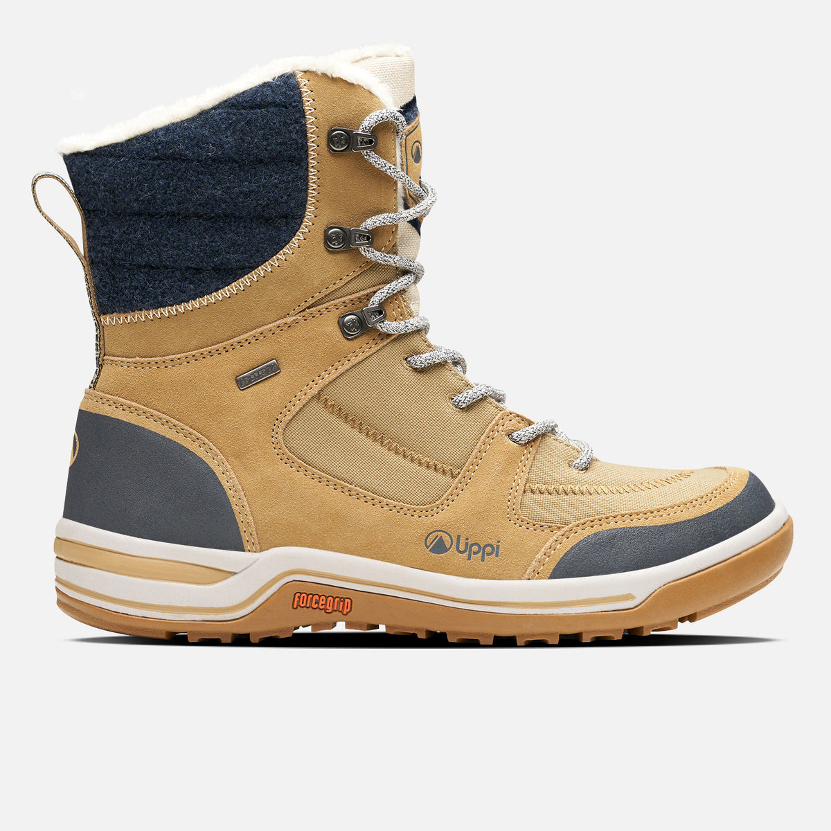 Bota Mujer Polar Light Negro / Morado Lippi