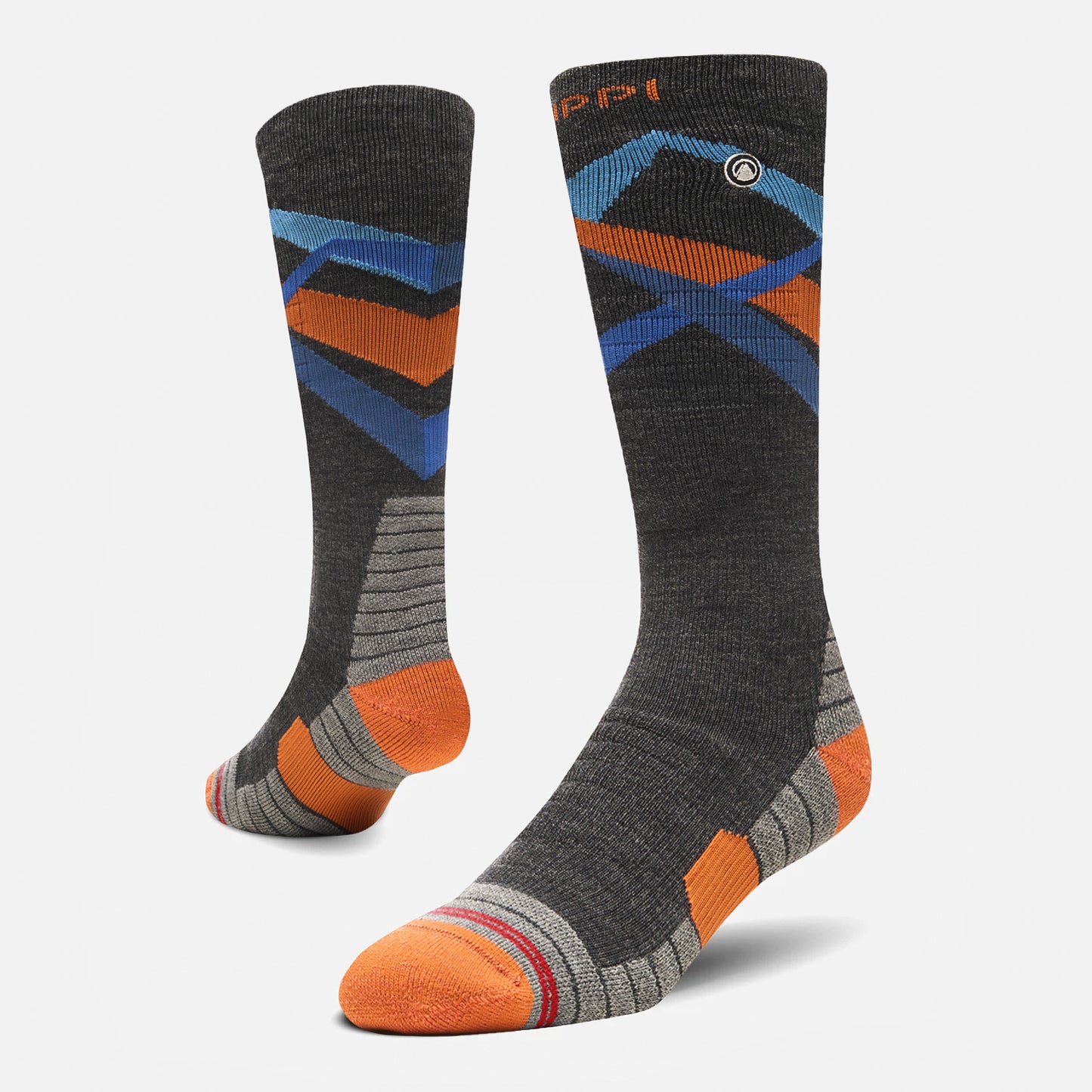 Calcetín Hombre All Mountain Ski Socks Gris Melange Lippi