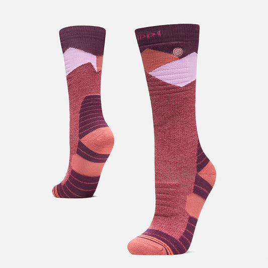 Calcetín Mujer All Mountain Ski Socks Morado Melange Lippi