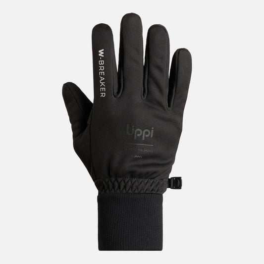 Guante Unisex Coldblock Softshell Glove Negro Lippi