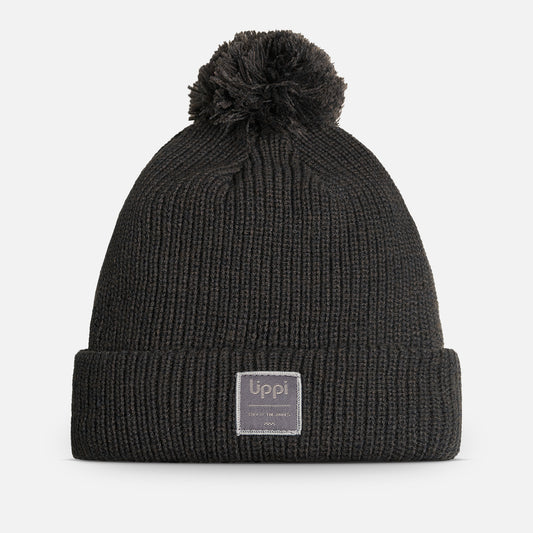 Gorro Unisex Fly Line Pom Blend-Pro Beanie Grafito Lippi