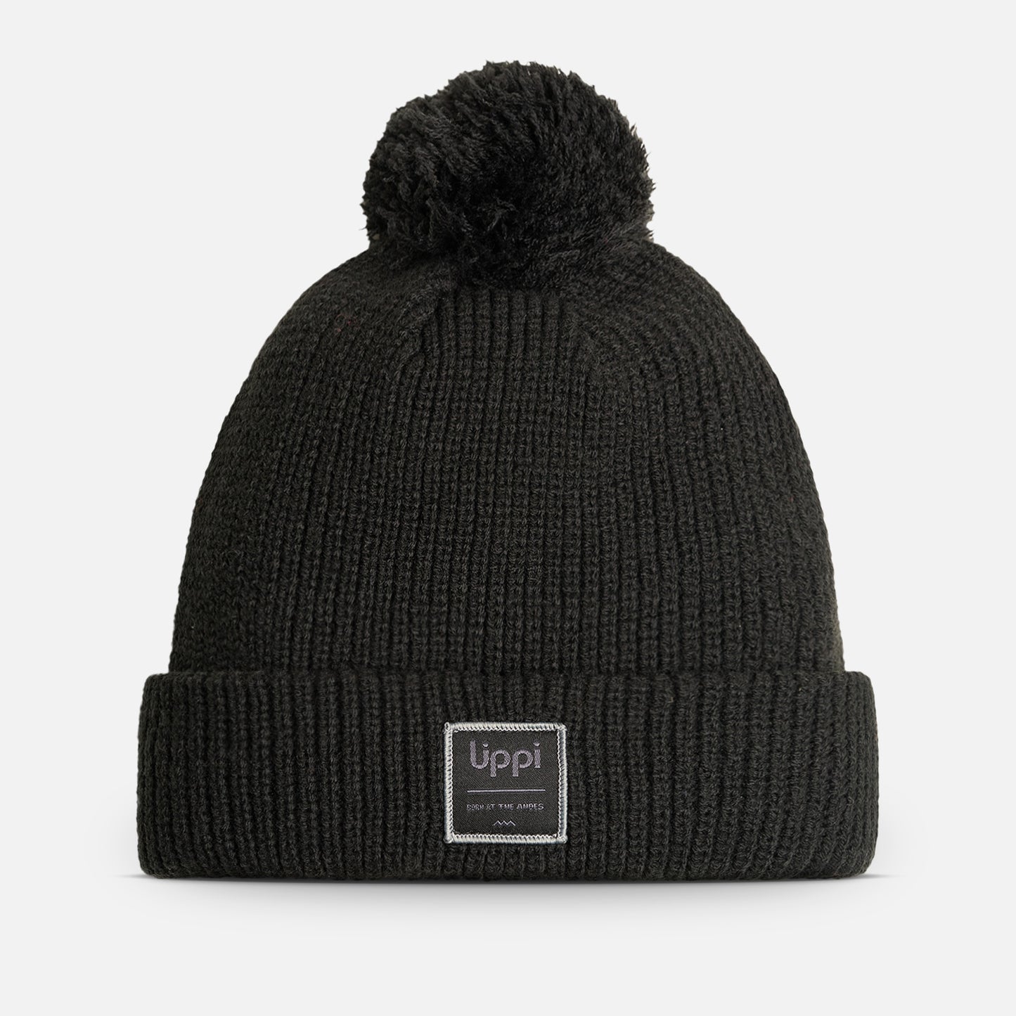 Gorro Unisex Fly Line Pom Blend-Pro Beanie Negro Lippi