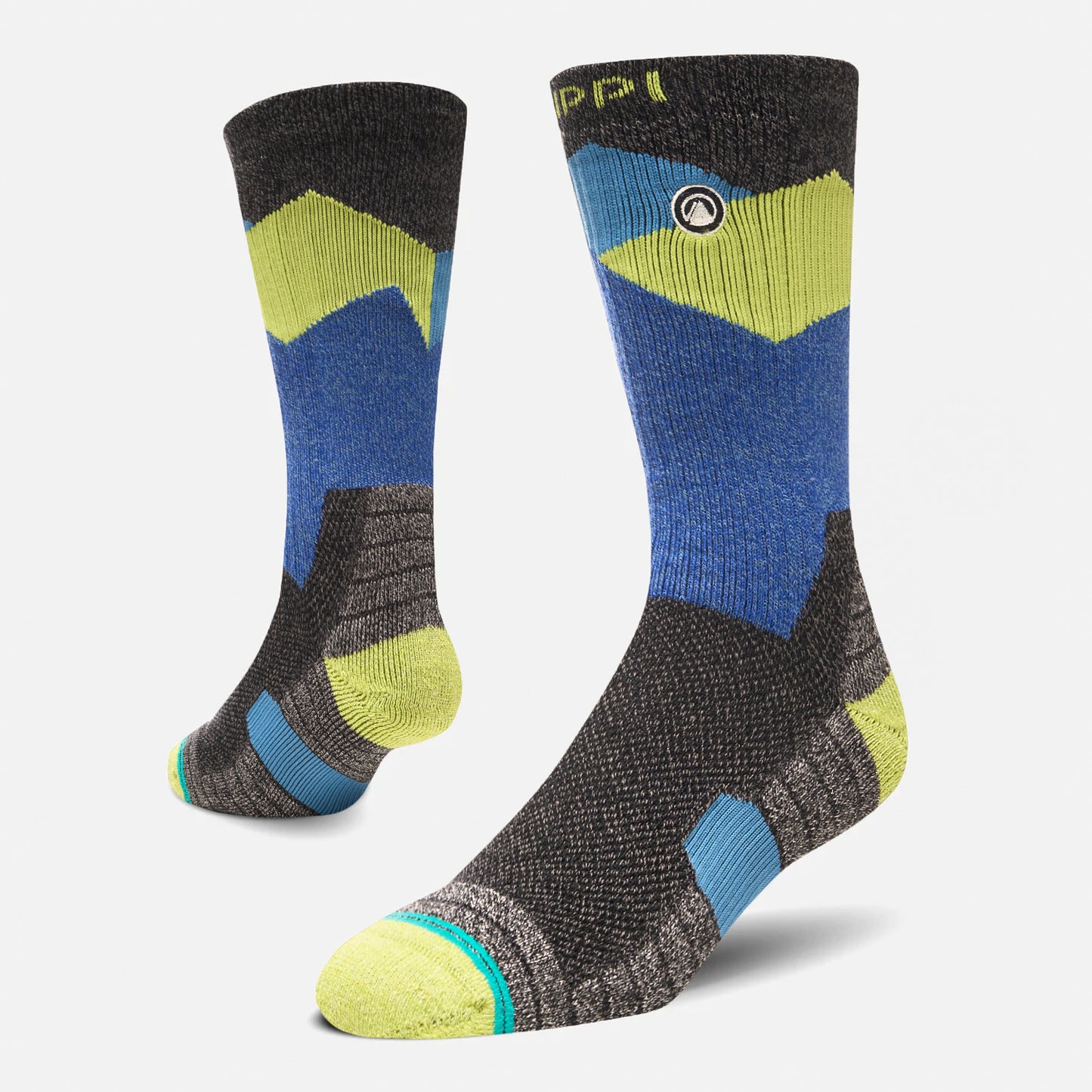 Calcetín Hombre Trekking Warm Socks Azul Melange Lippi