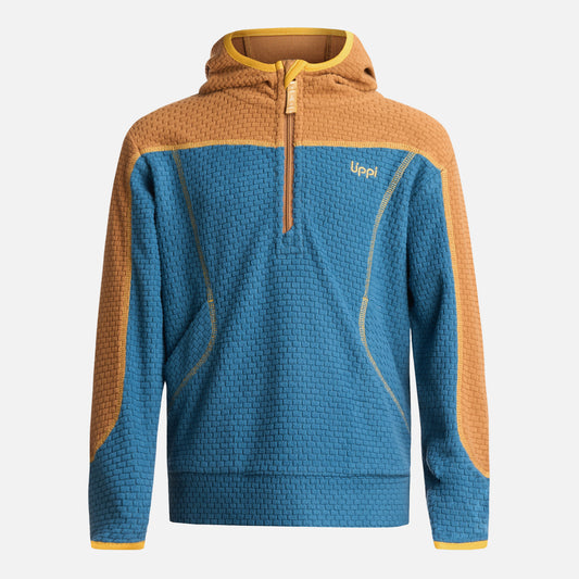 Poleron Niño Saltamontes Nano-F 14 Zip Hoody Petroleo Lippi