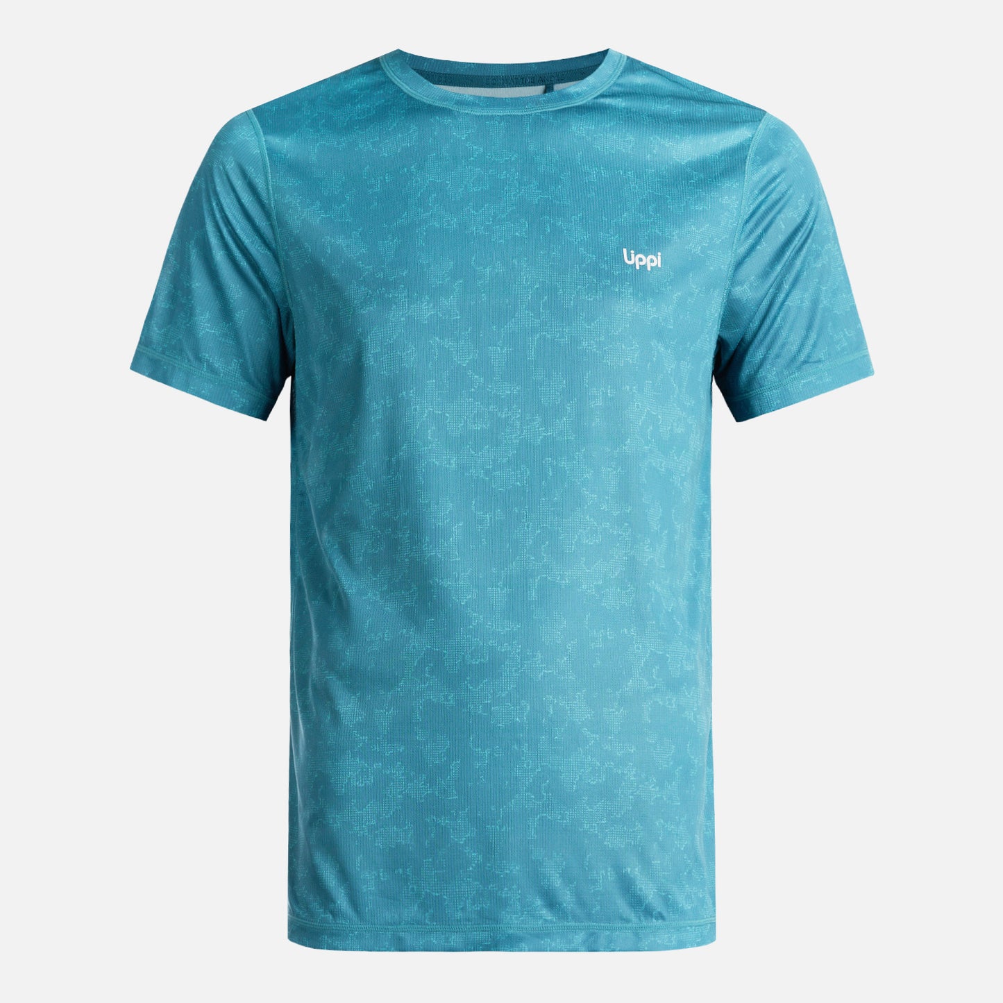 Polera Hombre Core Q-Dry T-Shirt Print Petroleo Lippi