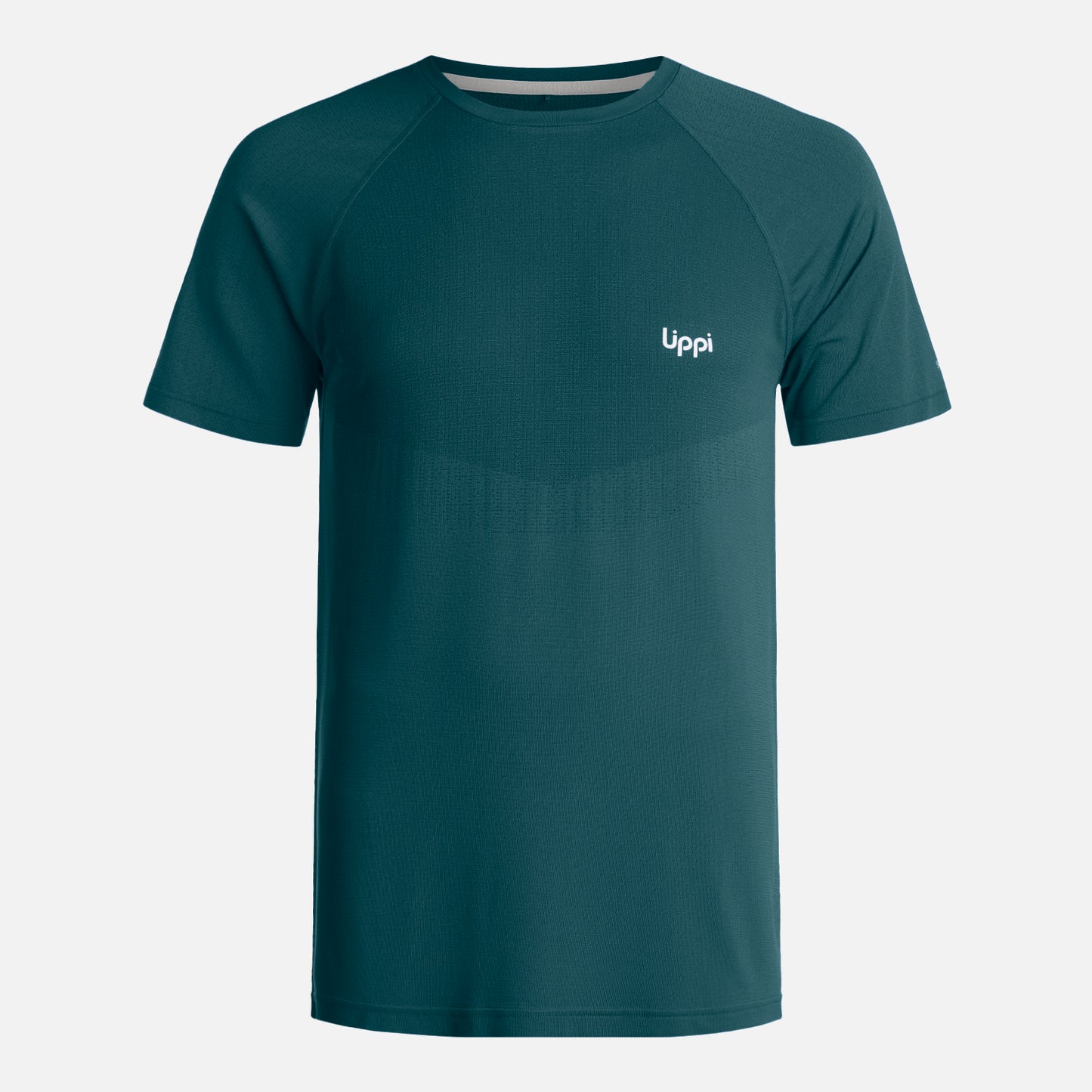 Polera Hombre Essential Sport T-Shirt Verde Bosque Lippi