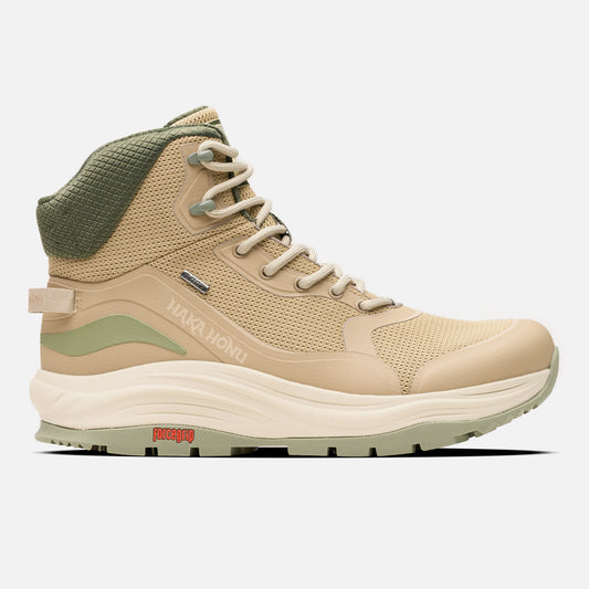 Botín Mujer Nomade Alta Beige Haka Honu