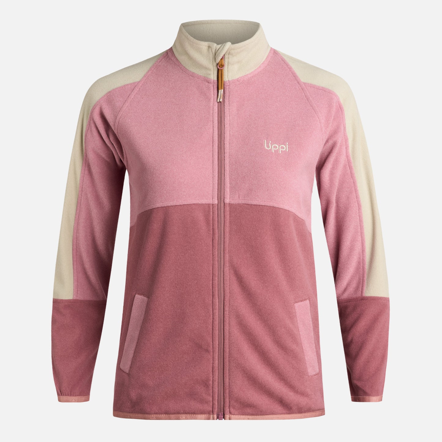 Polerón Teen Girl FirePlace Full Zip Sweatshirt Palo Rosa Lippi