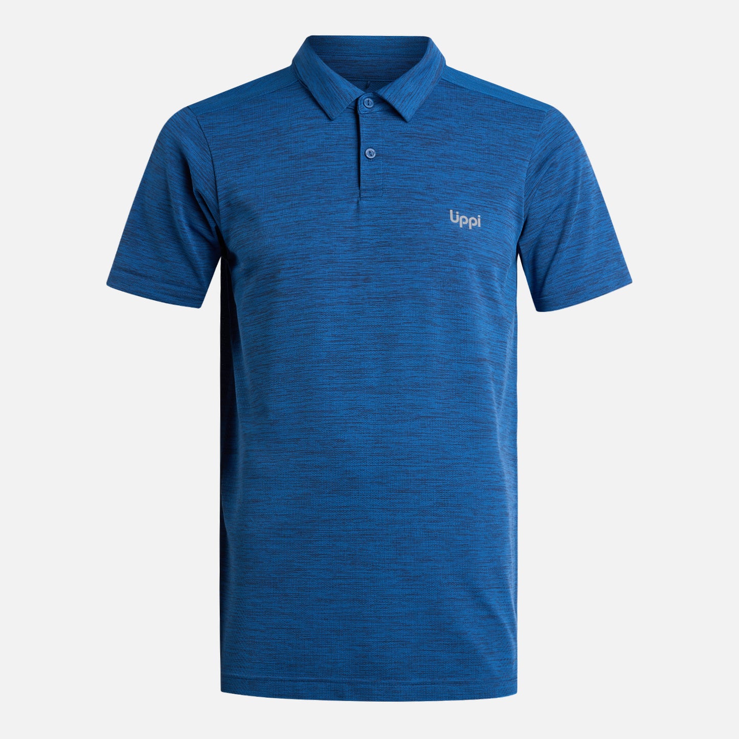 Polera Hombre B-Classic Seamless Polo Azul Melange Lippi