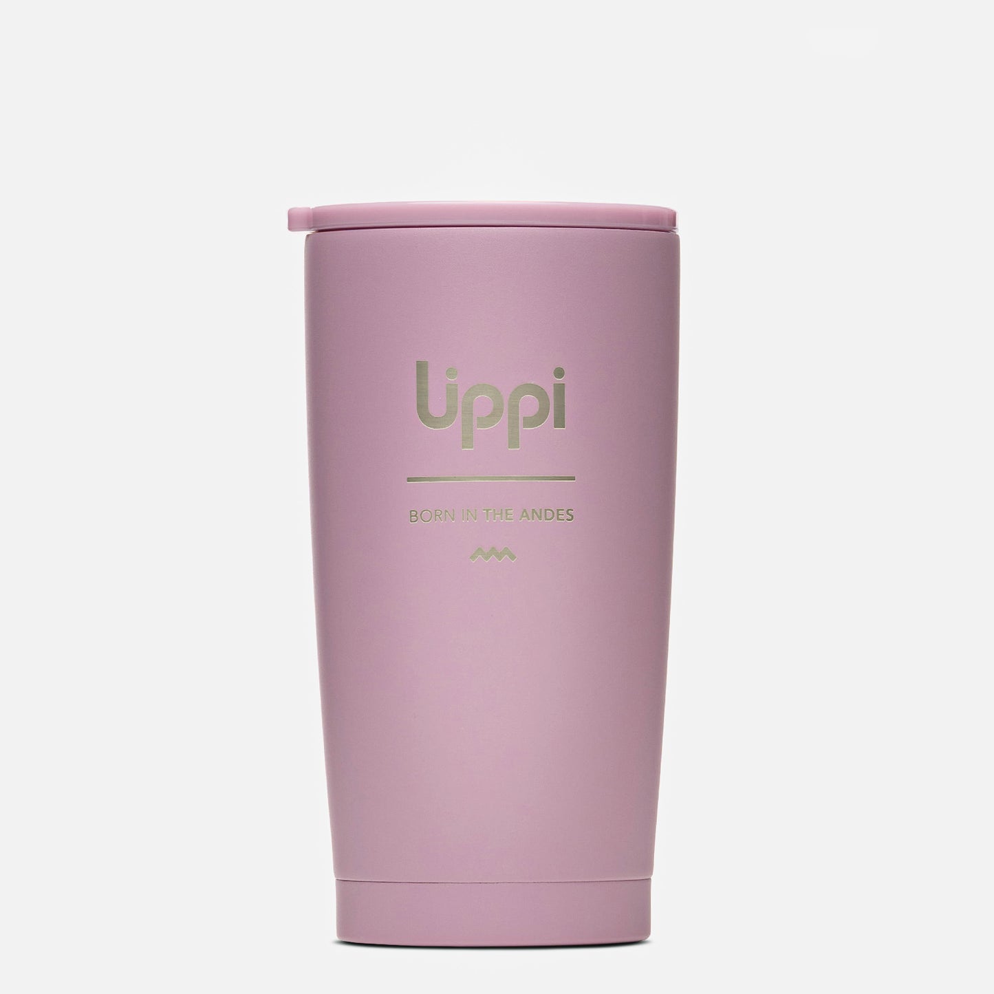 Botella Light Steel Tumbler 600 ml Rosa Oscuro Lippi