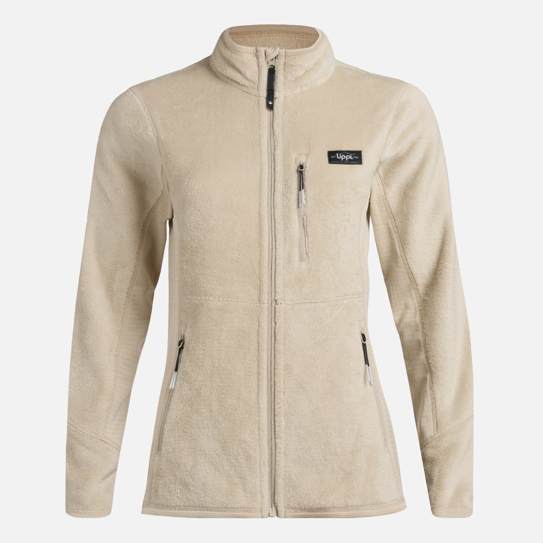 Polar Mujer Numan Shaggy-Pro Jacket Crudo Lippi