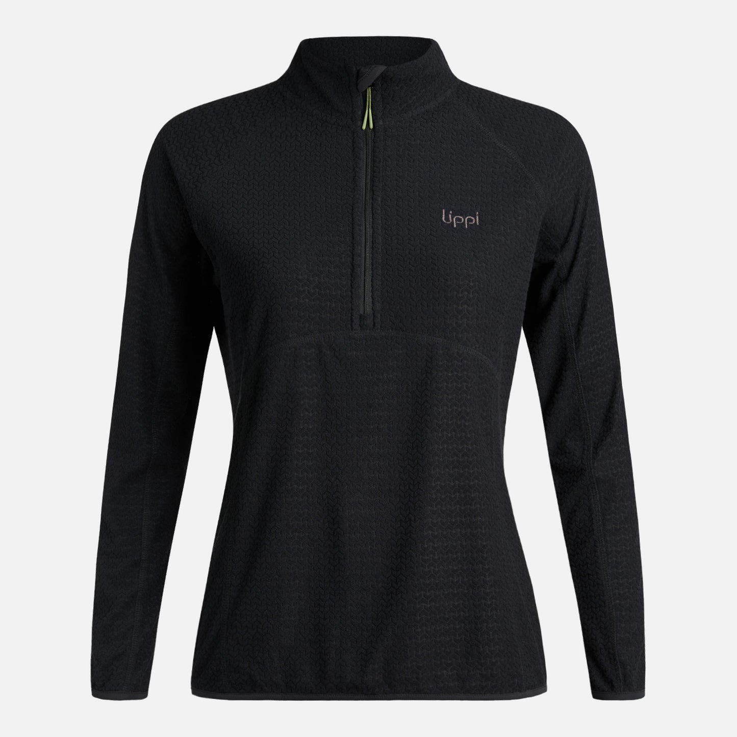 Polerón Mujer Jacaranda Nano-F 14 Zip Negro Lippi