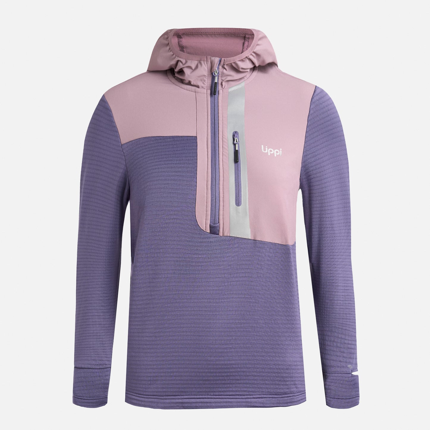 Polerón Teen Girl Karova 14 Zip Hoody Violeta Lippi