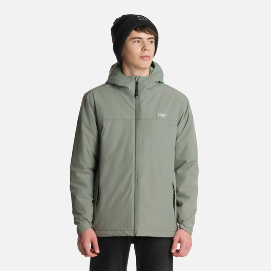 Chaqueta Teen Boy Cold Place B-Dry Hoody Jacket Jade Oscuro Lippi
