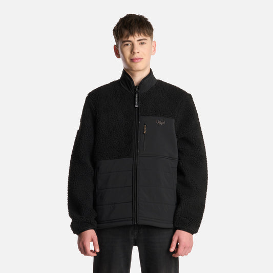 Polar Teen Boy Glaciar Sherpa-pro Jacket Negro Lippi