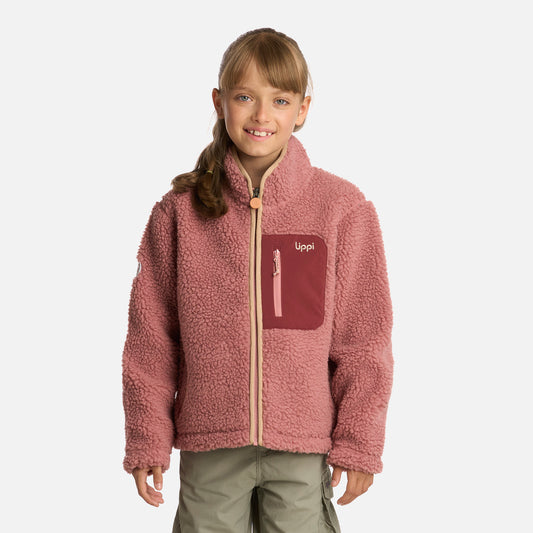 Polar Niña Glaciar Sherpa-pro Jacket Rosa Lippi