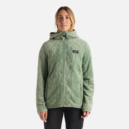 Polar Mujer Lakeside Therm-Pro Hoody Jacket Jade Oscuro Lippi