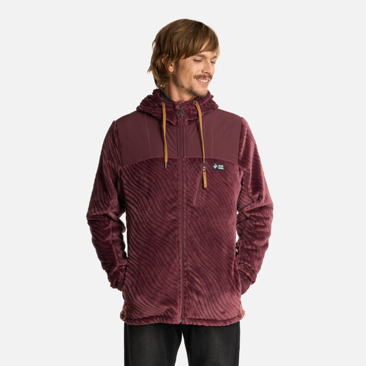 Polerón Hombre Polaroid Burdeo Haka Honu