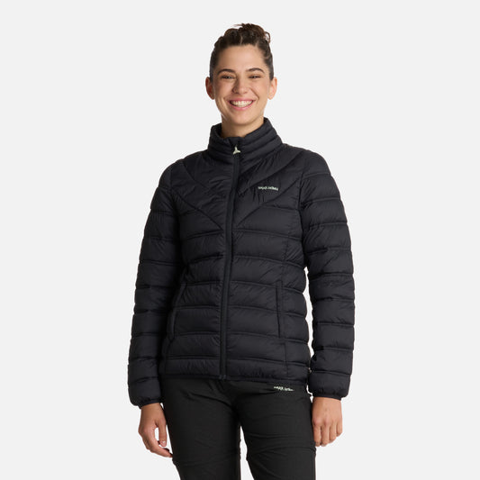 Chaqueta Mujer Ultraliviana Negro Haka Honu