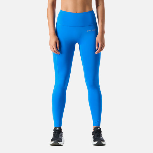 Calza Mujer Built To Move 7/8 High Rise Leggins Azul Vulcano