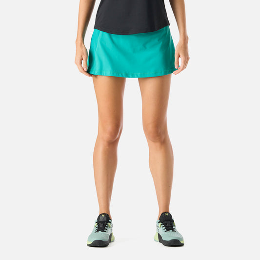 Falda Mujer Built To Move Skirt Turquesa Vulcano