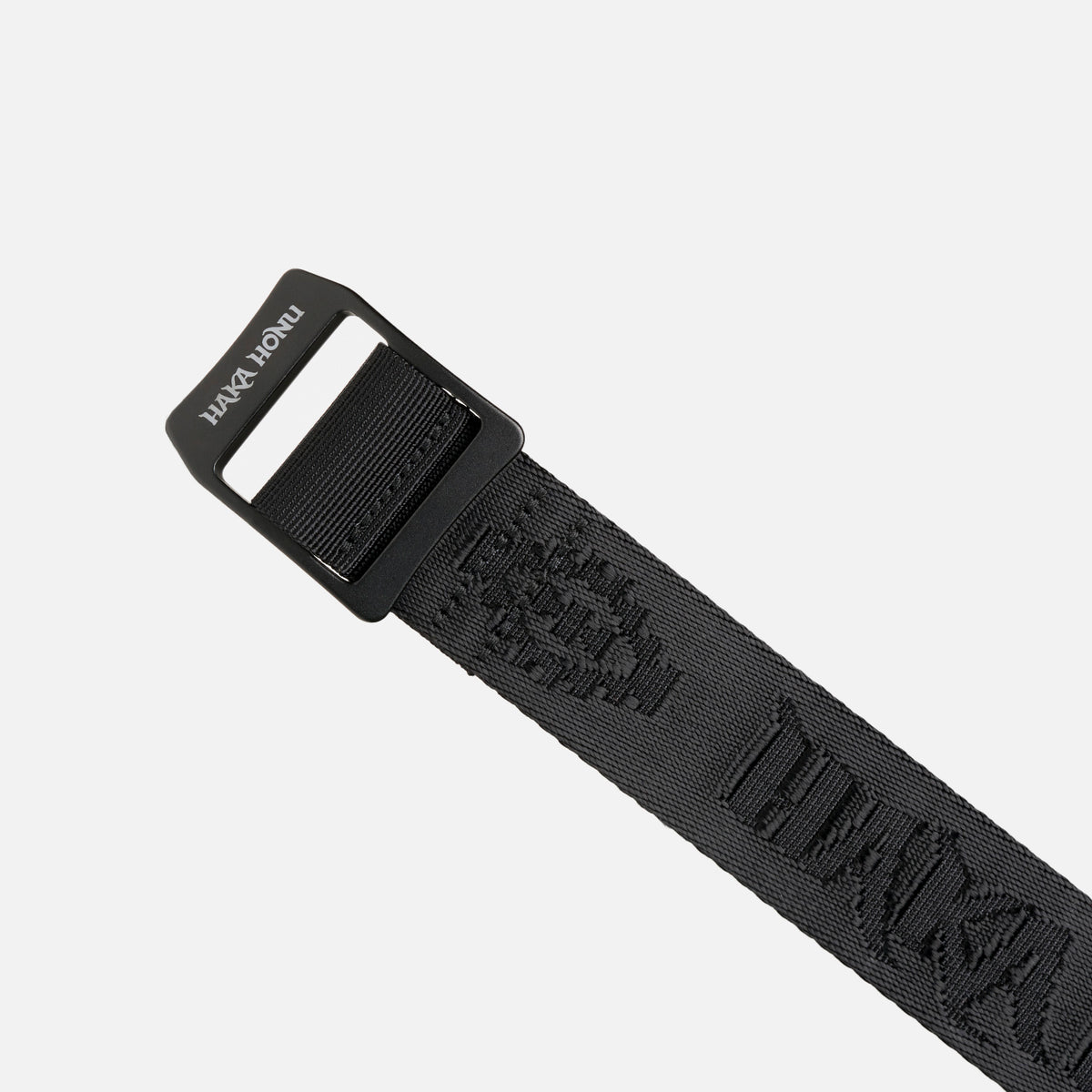 Cinturón Unisex Afirmalos Negro Haka Honu