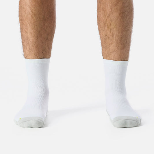 Calcetines Hombre Stride Running Mid Socks Blanco Vulcano