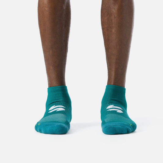 Calcetines Hombre Stride Running Short Socks Turquesa Vulcano