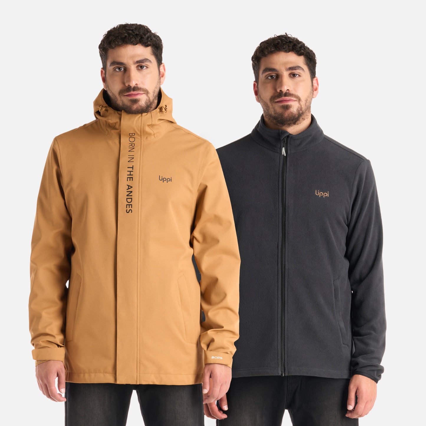 Chaqueta Hombre Nexus Fusion-3 B-Dry Jacket Cafe Claro Lippi