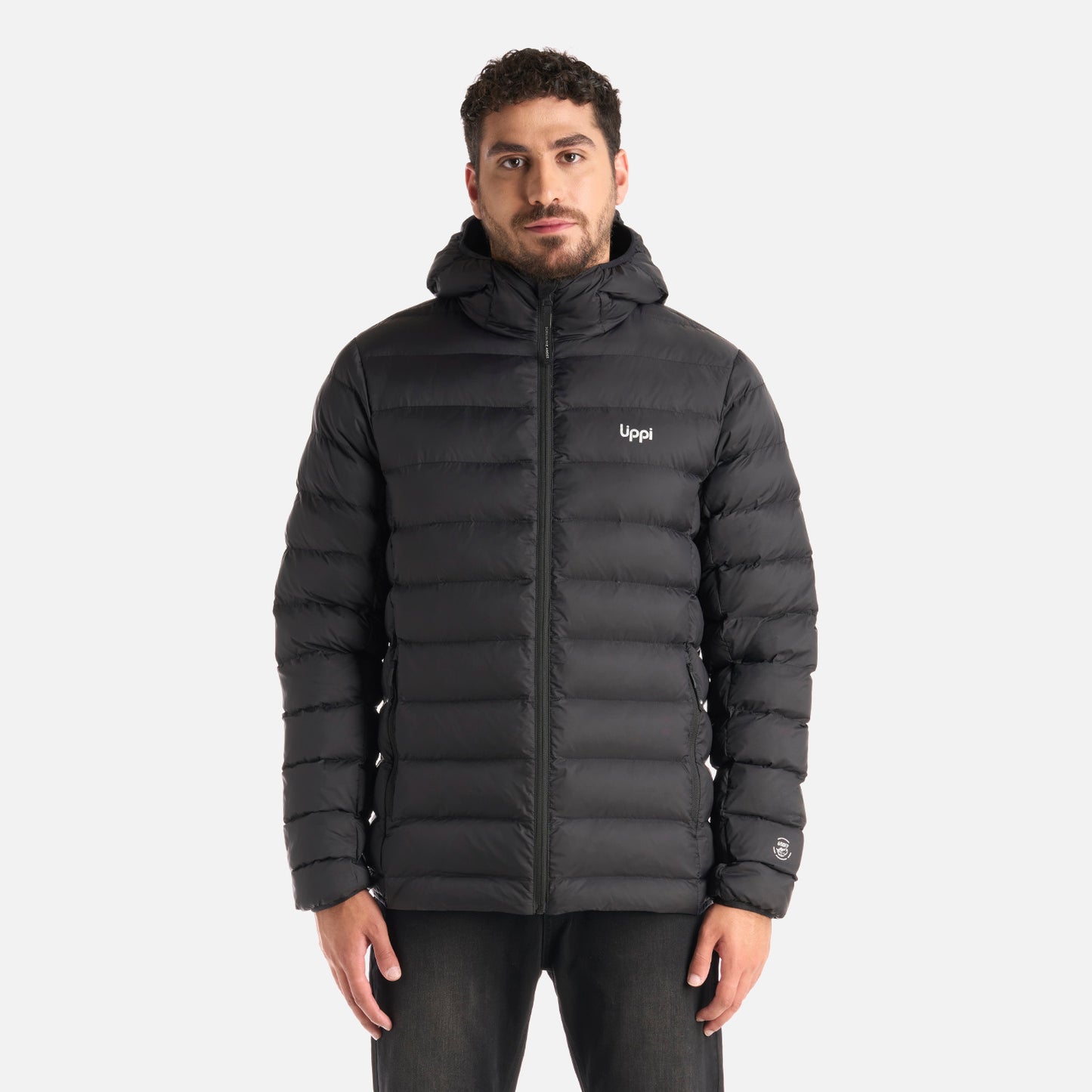 Chaqueta Hombre Vertex Down Hoody Jacket Negro Lippi