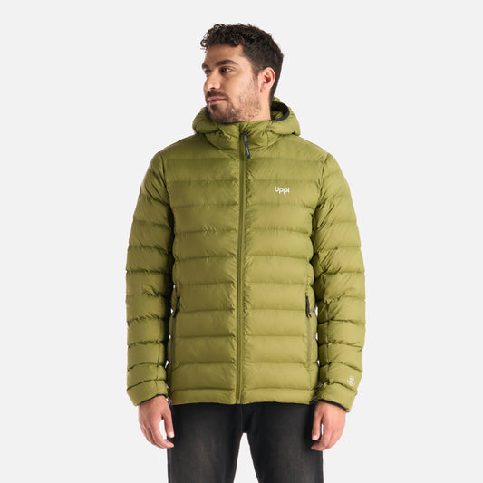 Chaqueta Hombre Vertex Down Hoody Jacket Verde Militar Lippi