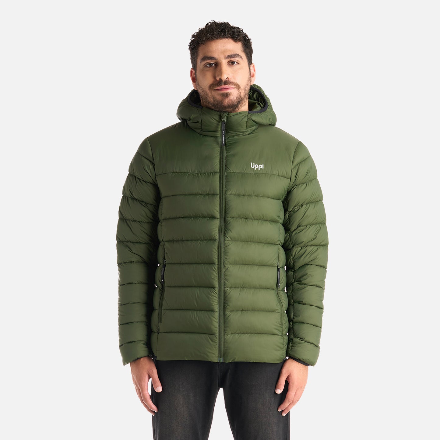 Chaqueta Hombre Vertex Steam-Pro Hoody Jacket Verde Militar Lippi