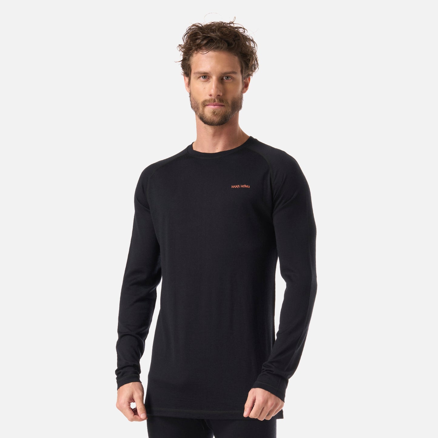 Primera Capa Hombre Carnero Top Negro Haka Honu