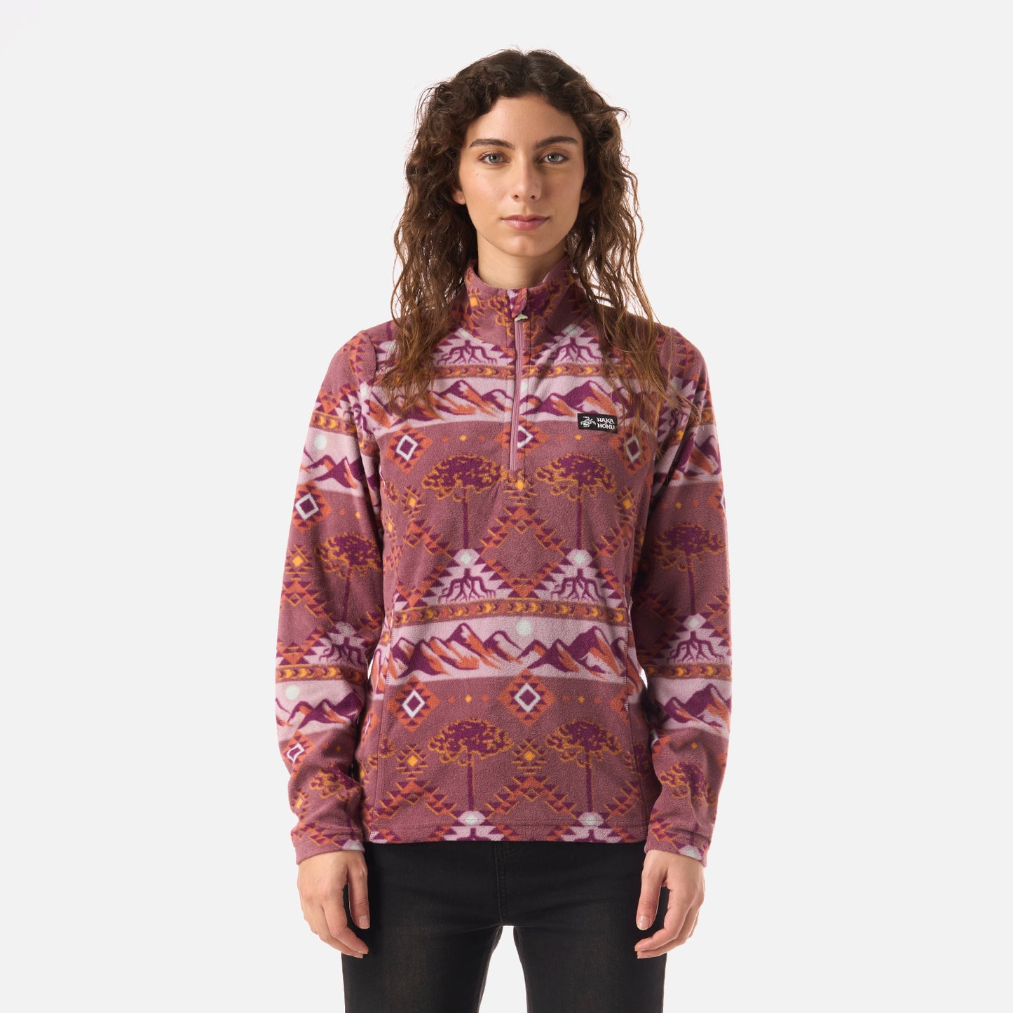 Polar Mujer Asegurao Print Malva Haka Honu