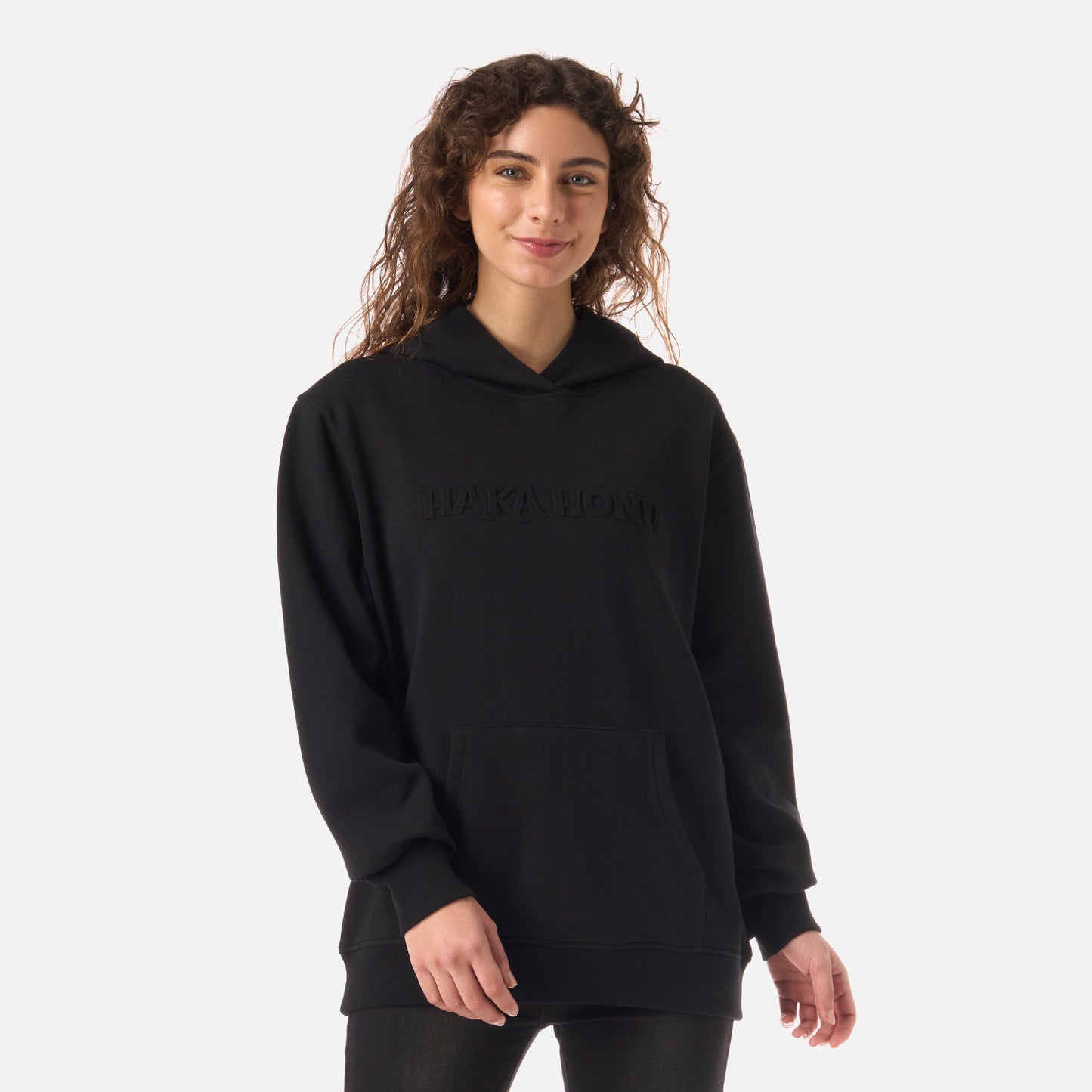 Polerón Mujer Motomami Hoody Negro Haka Honu