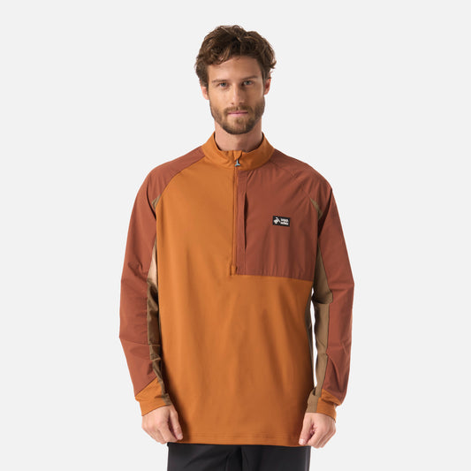 Polerón Hombre Higo Mostaza Oscuro Haka Honu