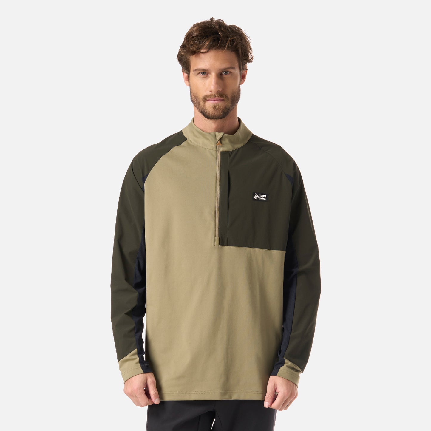 Polerón Hombre Higo Verde Oliva Haka Honu