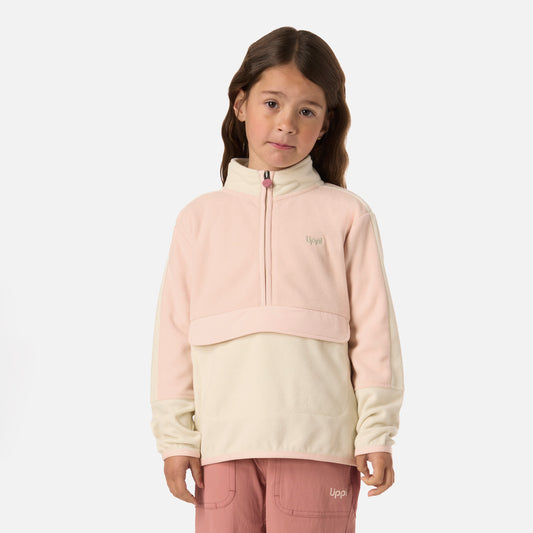 Polar Niña Fireplace 1/4 Zip Sweatshirt Crema Lippi