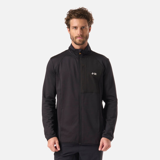 Polerón Hombre Taina Full Zip Negro Haka Honu