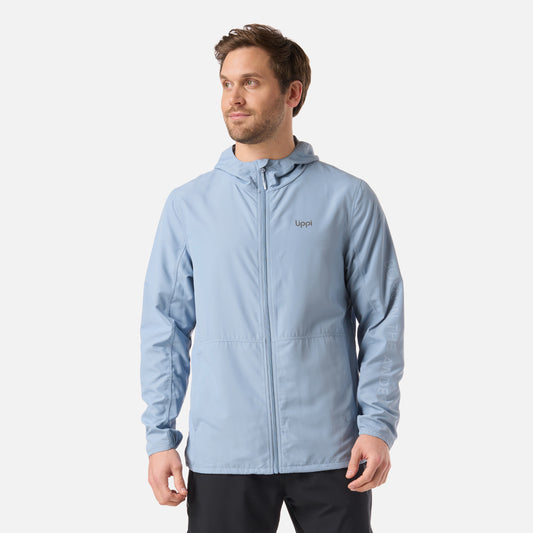 Chaqueta Hombre Nightfall WindBreaker Hoody Jacket Azul Piedra Lippi