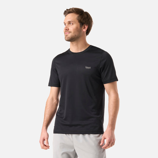 Polera Hombre Core Q-Dry T-Shirt Negro Lippi