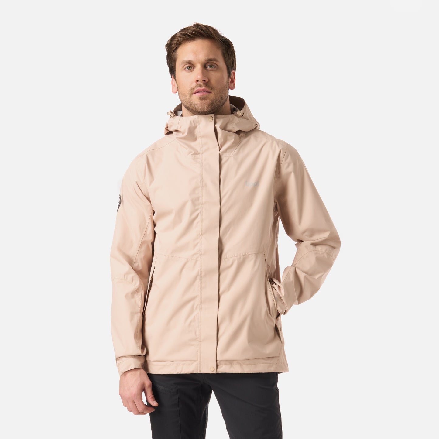 Chaqueta Hombre Blizzard B-Dry Hoody Jacket Beige Lippi