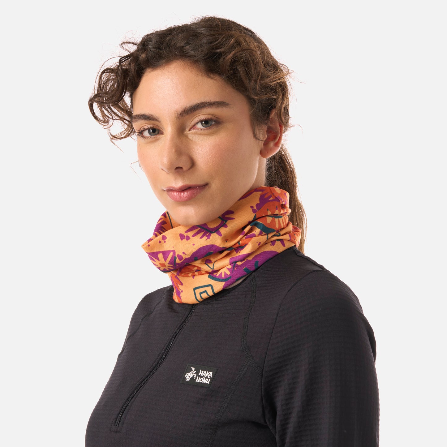 Headex Unisex Arrayan Print Naranja Claro Haka Honu