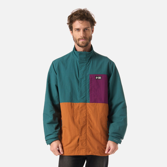 Chaqueta Hombre Hijo Del Viento Petroleo Oscuro Haka Honu