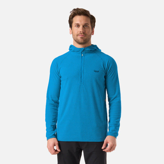 Polerón Hombre Jacaranda Nano-F 1/4 Zip Hoody Azul Oscuro Lippi
