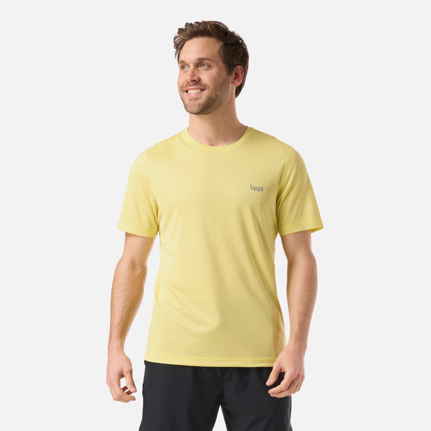 Polera Hombre Core Q-Dry T-Shirt Amarillo Lippi