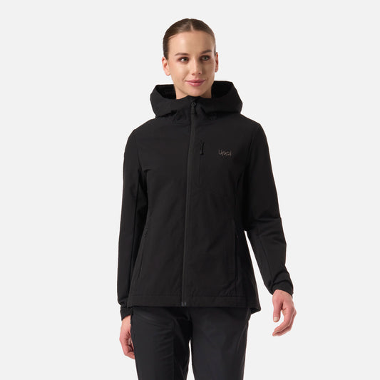 Chaqueta Mujer Wind-Trek Softshell Jacket Negro Lippi